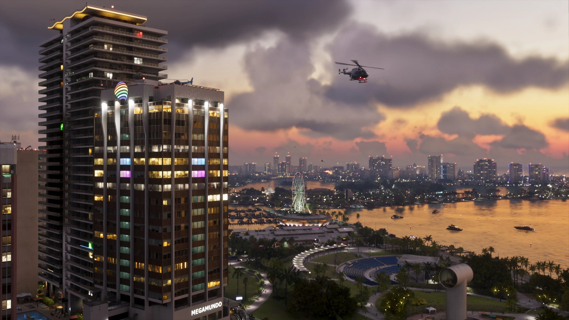 Skyline de Vice City dans GTA 6, analyse technique de la résolution et du ray tracing