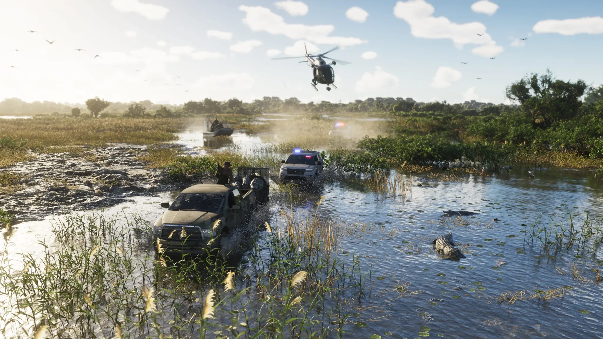 Grass Rivers rivieres et marais de l'Etat de Leonida dans GTA 6